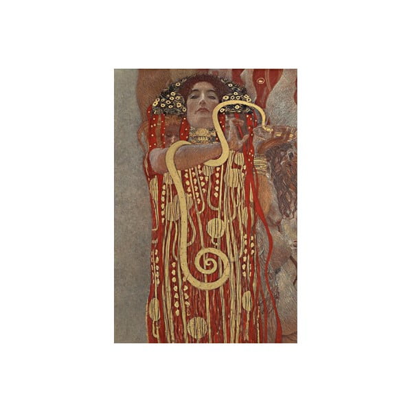 Reproducere tablou Gustav Klimt - Hygieia, 40 x 26 cm