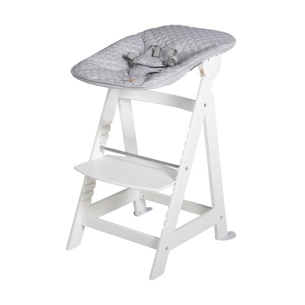 Scaun de masă pentru bebe alb Grow-Along – Roba-image-3