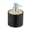 Dozator de săpun lichid negru din plastic 350 ml Lyon – Allstar