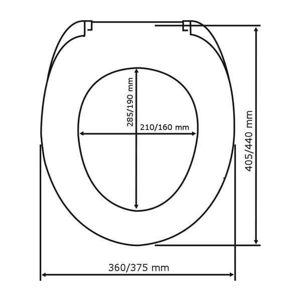 Capac de toaletă Wenko Family Easy Close, alb-image-4