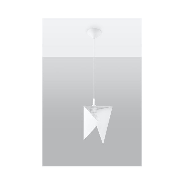 Lustră Sollux Trigono, alb-image-2