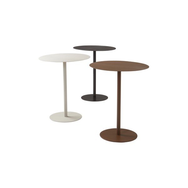 Măsuță auxiliară rotundă din metal ø 40 cm Heby – Jotex-image-2