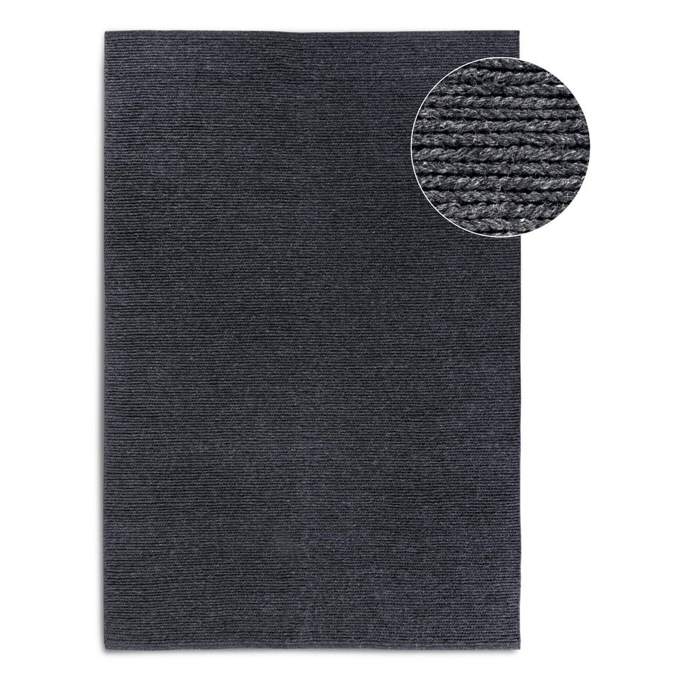 Covor gri închis țesut manual din lână 190x280 cm Francois – Villeroy&Boch