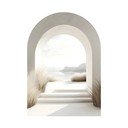 Tablou din sticlă 70x100 cm Pulau – Styler