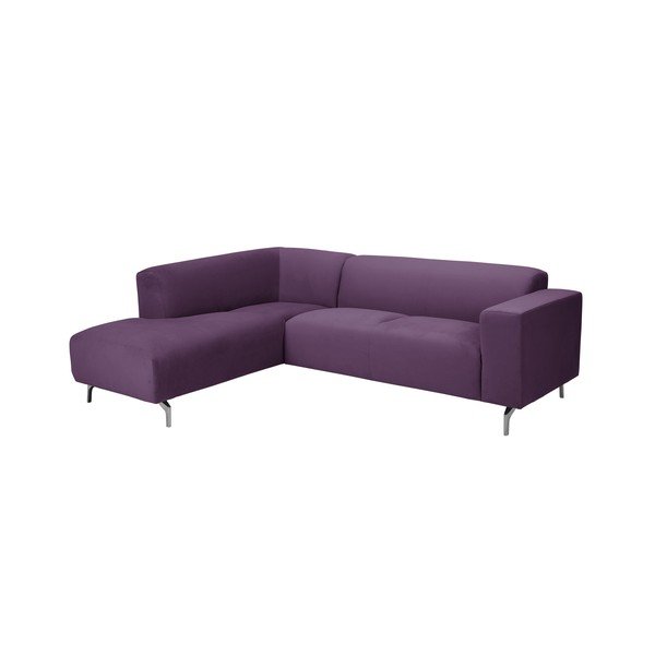 Canapea colţar Windsor & Co Sofas Orion, partea stângă, violet-image-1