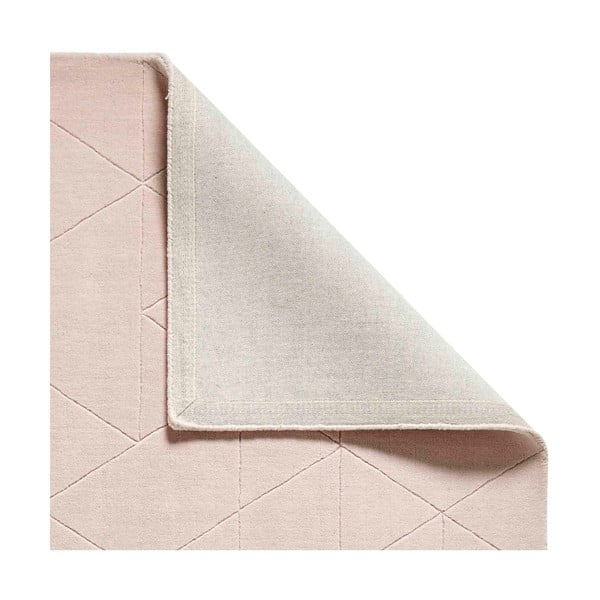 Covor din lână Think Rugs Kasbah, 120 x 170 cm, roz-image-4