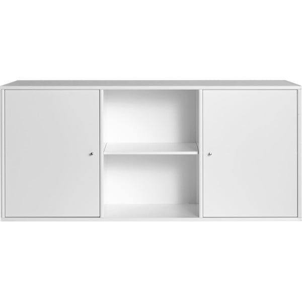 Comodă albă joasă suspendată 133x61 cm Mistral – Hammel Furniture
