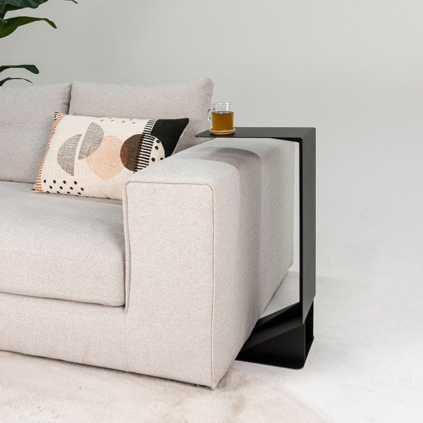 Măsuță auxiliară din metal 25x35 cm Bruce – Spinder Design-image-1