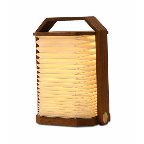 Decorațiune luminoasă albă/în culoare naturală închisă cu USB Origami – Gingko