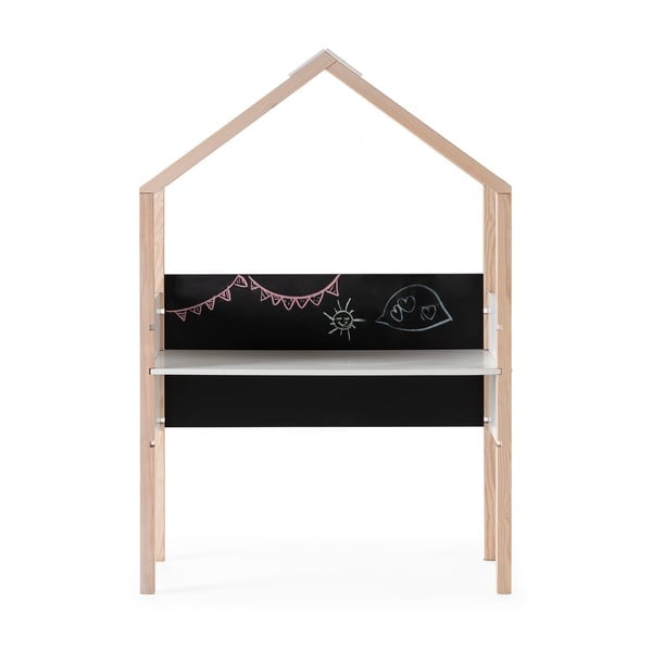 Birou de copii din lemn de pin 40x100 cm Roxana – Marckeric