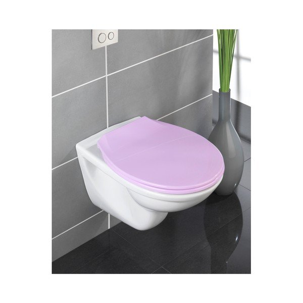 Capac WC Wenko Kos, 44 x 37,5 cm, roz-image-1