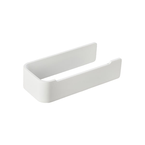 Suport pentru hârtie igienică alb de montat pe perete din metal Ume – Zone-image-2