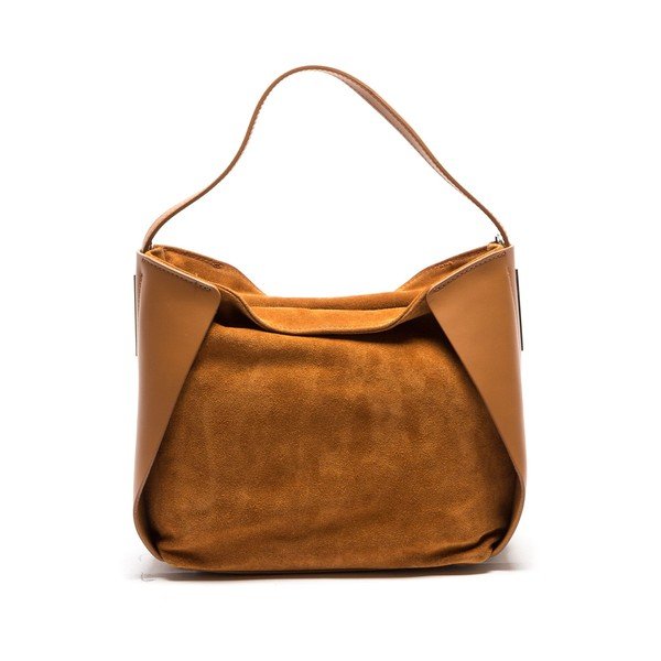 Poșetă din piele Isabella Rhea, cognac-image-1