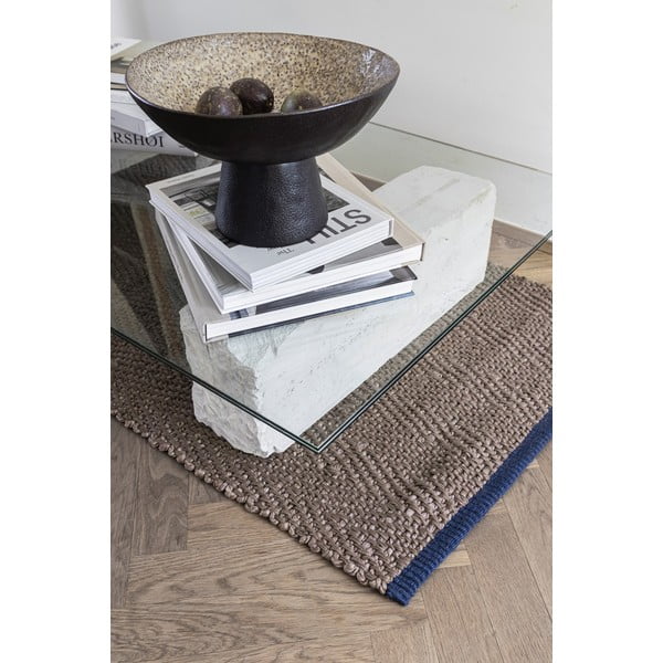 Covor tip traversă maro din iută 70x150 cm Notes – Mette Ditmer Denmark-image-1