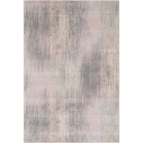 Covor roz/gri din lână 200x300 cm Calvi rose – Agnella