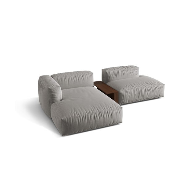 Colțar modular gri deschis (cu colț pe partea stângă ) Martina – Micadoni Home-image-2