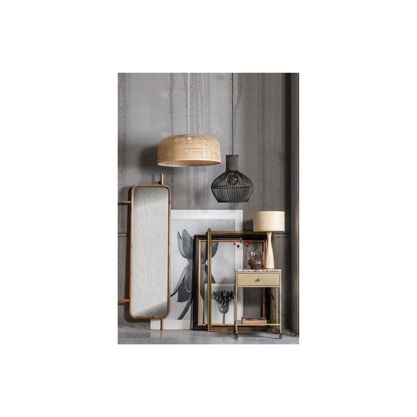Veioză în culoare naturală (înălțime 55 cm) Lunar – BePureHome-image-2