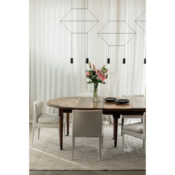 Covor crem lavabil/țesut manual din bumbac 200x300 cm Bloom Natural – Lorena Canals-image-1