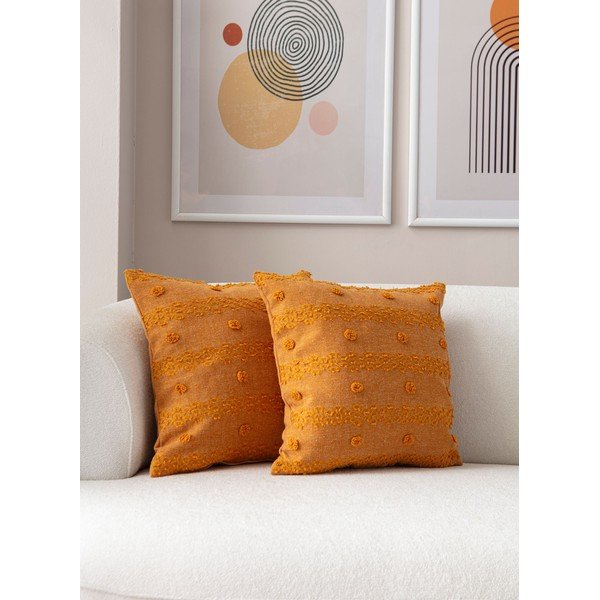 Fețe de pernă 2 buc. 43x43 cm Tuffet – Mioli Decor-image-3