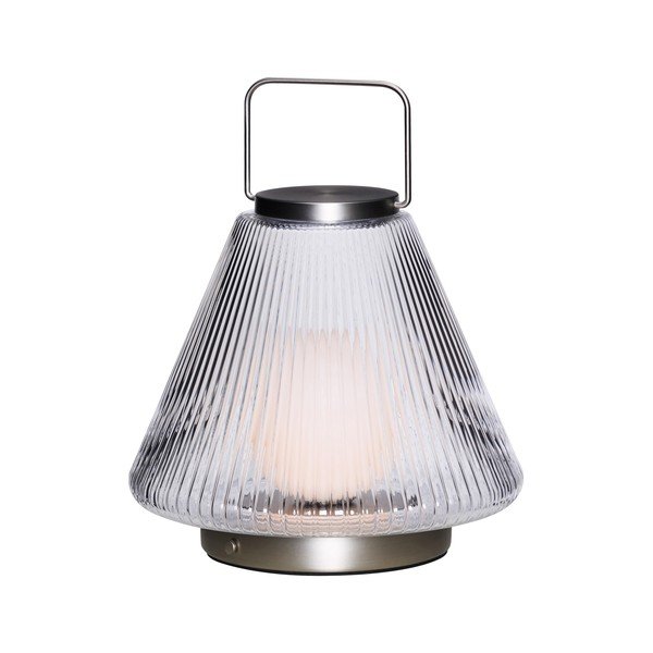 Veioză LED din sticlă ø24x28 cm Tou – Hübsch