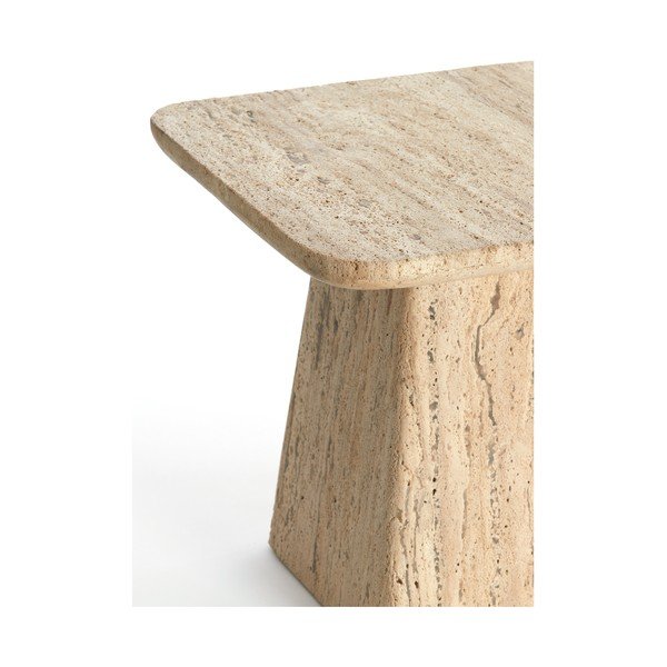 Măsuță auxiliară cu blat din piatră 45x45 cm Kepami – Light & Living-image-3