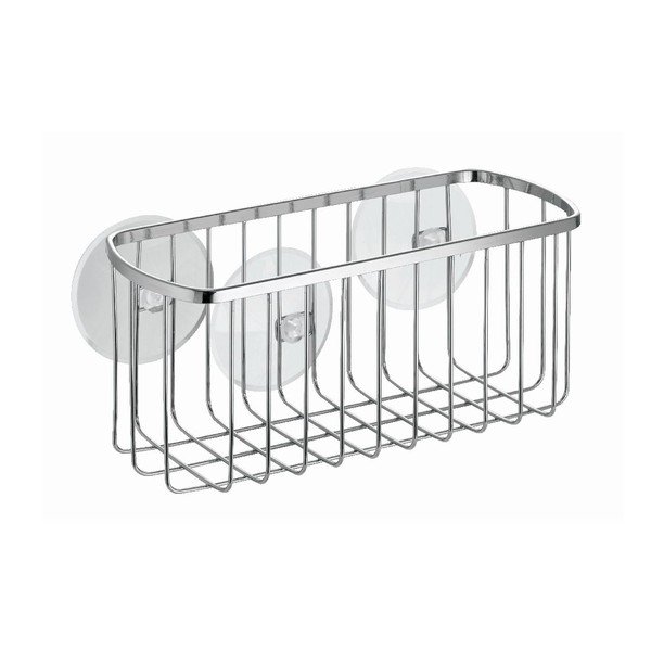 Coș metalic cu ventuză iDesign Gia Rectangular-image-1