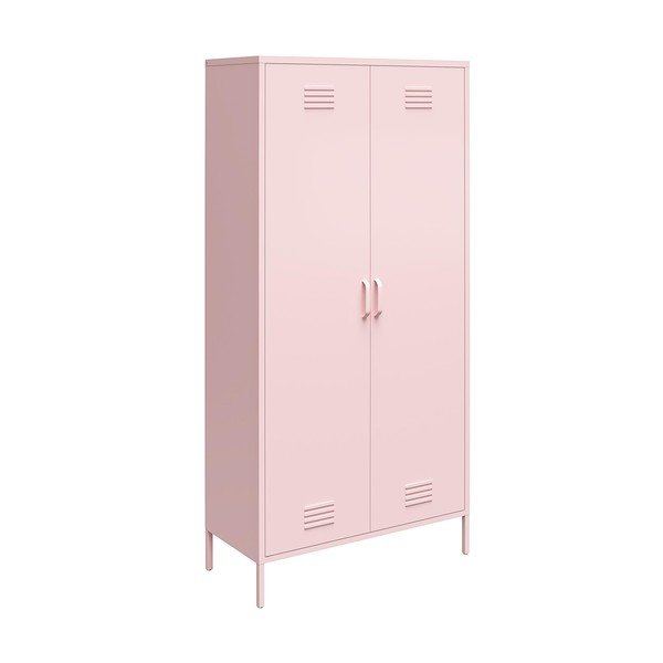 Dulap metalic roz 90x185 cm Cache - Novogratz-image-2