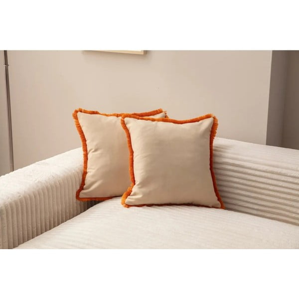 Fețe de pernă 2 buc. 43x43 cm Sacakli – Mioli Decor-image-1