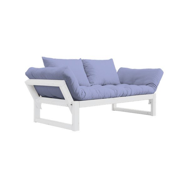 Canapea extensibilă Karup Edge White/Blue Breeze-image-4