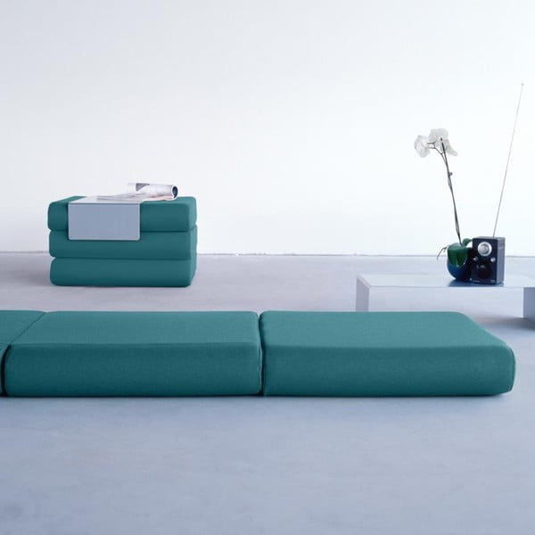 Puf extensibil Softline Bingo, turcoaz-image-1