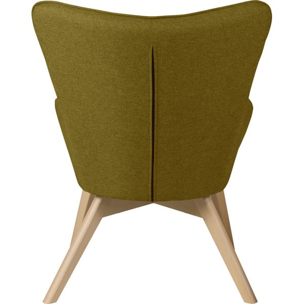 Fotoliu cu taburet verde Niko – Ropez-image-4