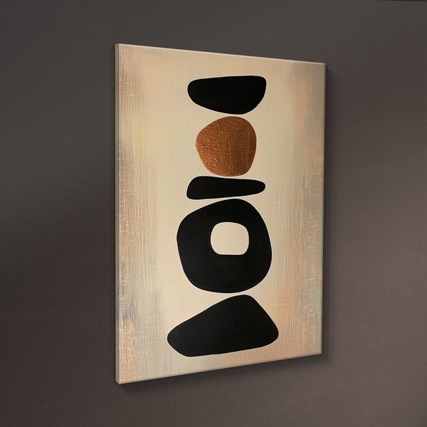 Tablou pe pânză imprimat 70x100 cm Stones – Styler-image-4