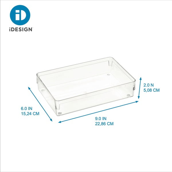 Organizator pentru sertare din plastic reciclat Basic – iDesign-image-3