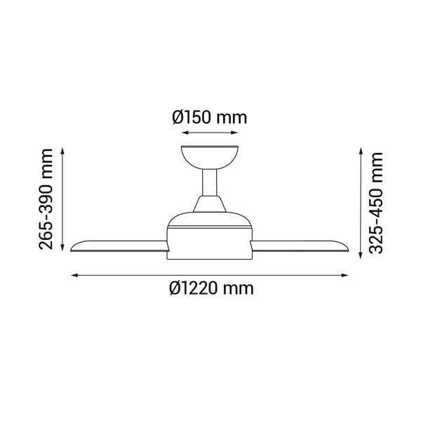 Plafonieră neagră LED ø 15 cm Zarautz – SULION-image-3
