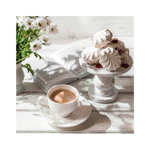 Tablou din sticlă 30x30 cm Meringue – Styler