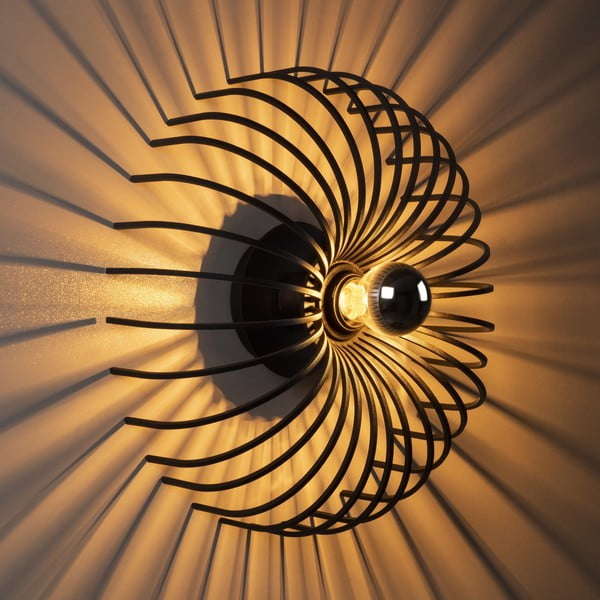 Aplică Opviq lights Aspendos, ø 36 cm, negru-image-3