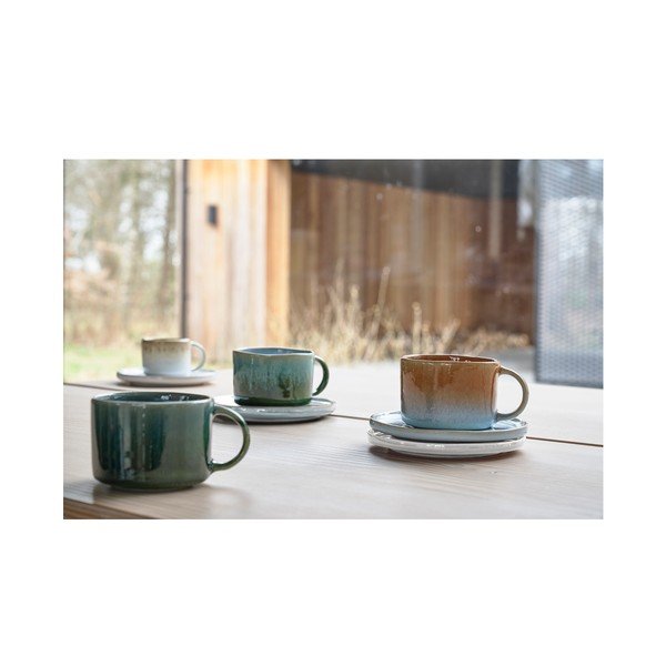 Căni crem 2 buc. pentru espresso din gresie 80 ml Styles – Villa Collection-image-2