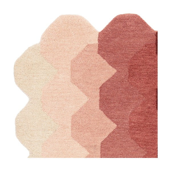 Covor roz din lână 120x170 cm Hive – Asiatic Carpets-image-3