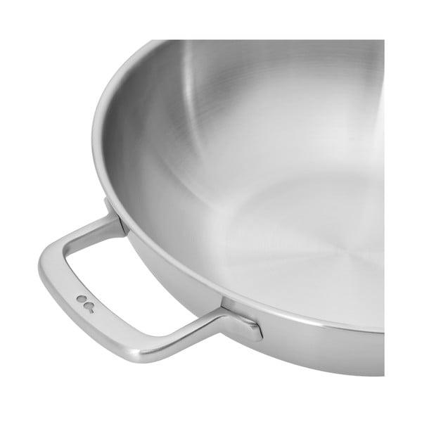 Tigaie tip wok cu capac din oțel inoxidabil ø 30 cm Lucca 3.0 – FABINI-image-4