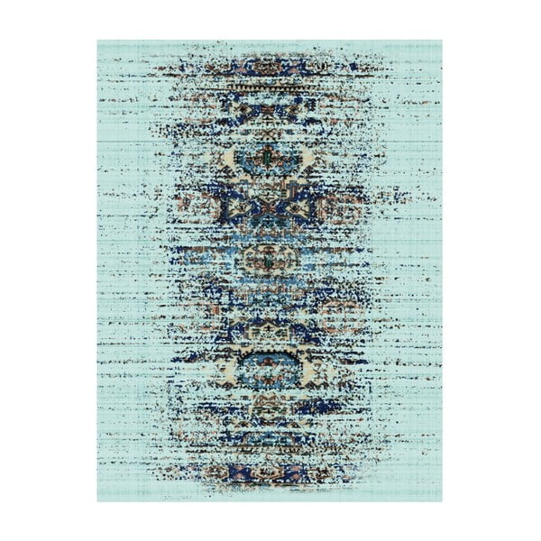 Covor Kate Louise Rain, 80 x 150 cm, albastru