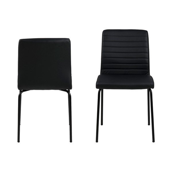 Scaun Actona Valerie, negru-image-1
