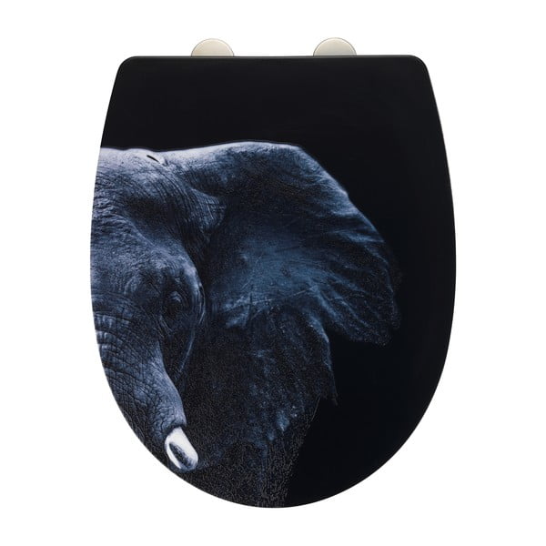 Capac WC Wenko Elephant, negru