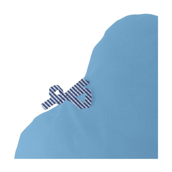 Protecție din bumbac pentru pătuț Happy Friday Basic, 60 x 40 cm, turcoaz-image-2