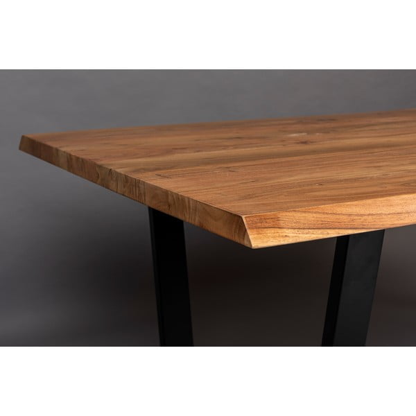 Masă de dining cu blat din lemn de acacia 90x180 cm Aka – Dutchbone-image-1