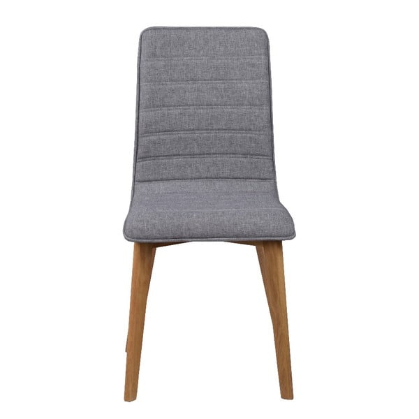 Scaun de dining cu picioare maro Rowico Grace, gri-image-3