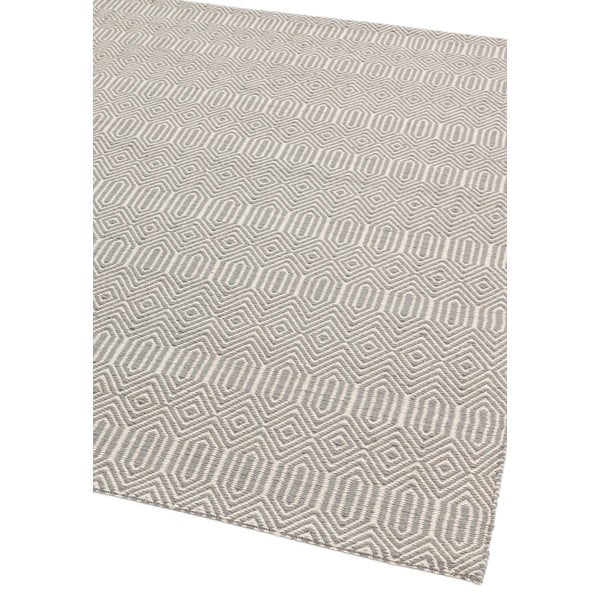Covor gri deschis din lână 120x170 cm Sloan – Asiatic Carpets-image-3