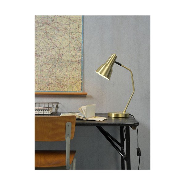 Veioză aurie cu abajur din metal (înălțime 44 cm) Valencia – it's about RoMi-image-2