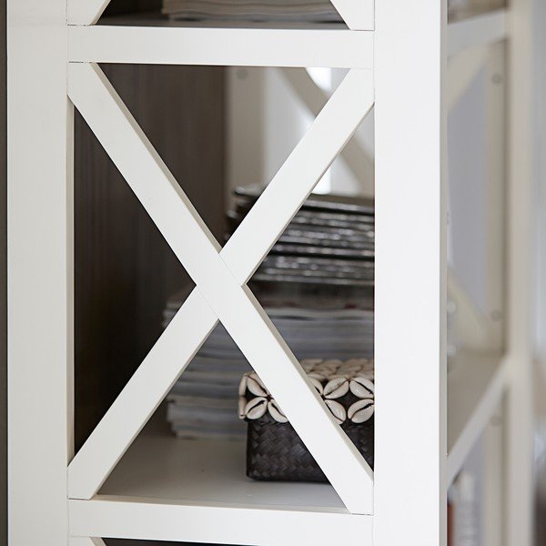 Bibliotecă Canett Skagen, alb-image-4