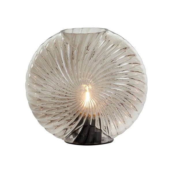 Veioză gri deschis (înălțime 20 cm) Milado – Light & Living-image-1