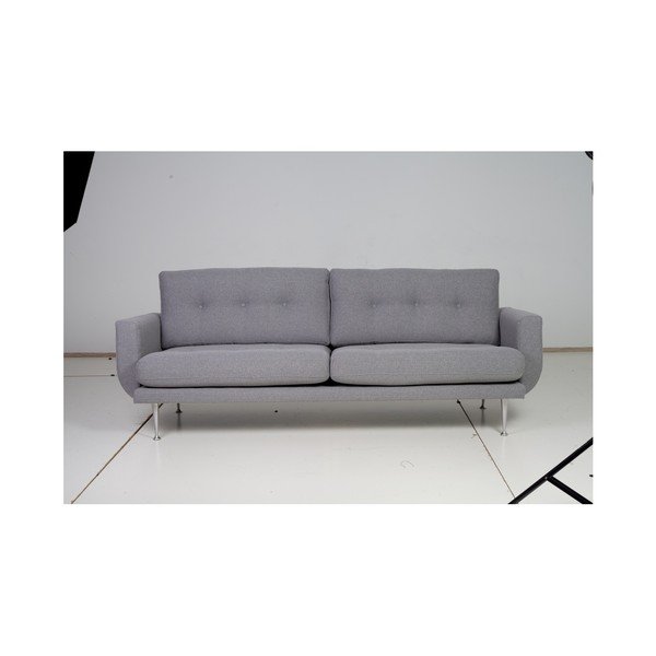 Canapea cu 3 locuri Scandic Fly, gri-image-2